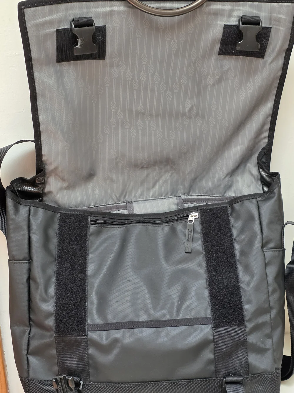 The North Face Black Messenger Laptop Crossbody Bag